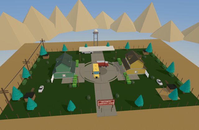 Lowpoly Town